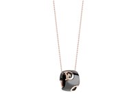 Collier Damiani Femme D.Icon in Céramique Diamante 0.01 Ct 20085112 - 20085112